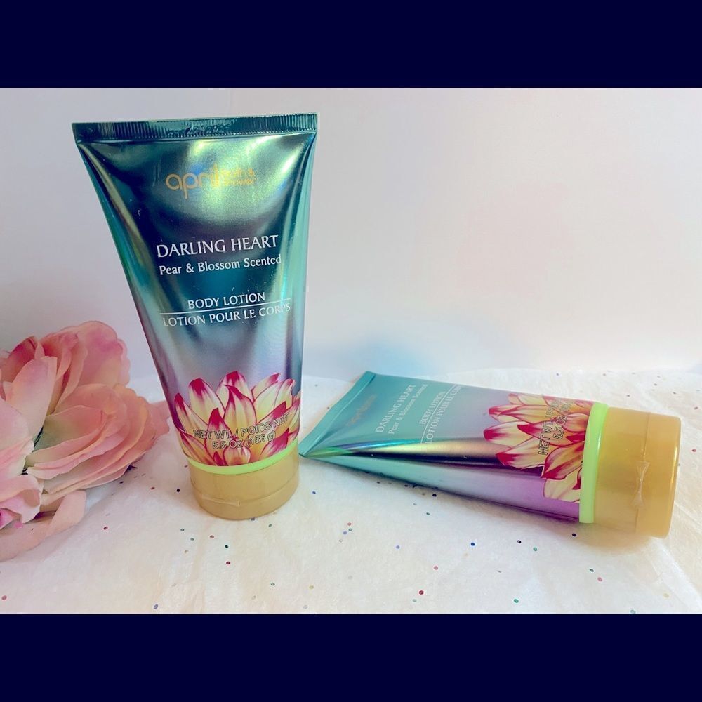 🛍️April Bath & Shower Darling heart Bady Lotion5.5OZ